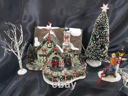 Dept 56 THE PEPPERMINT HOUSE Snow Village #55350 Item #100