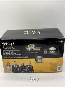 Dept 56 THE ROSEBUD MOTEL SCHITT'S CREEK Hot Properties 6013684 NEW 2024