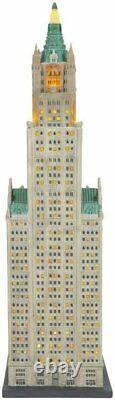 Dept 56 THE WOOLWORTH BUILDING Christmas In The City 6007584 NEW 2021 IN STOCK
