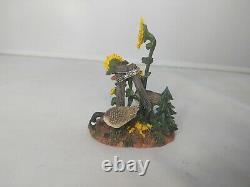 Dept 56 Thanksgiving Village Accessories figure turkeys geese in the field Set