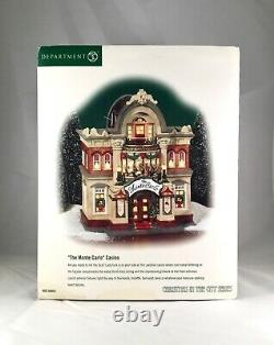 Dept 56 The MONTE CARLO CASINO 58925 CIC Limited Edition D56 Store Display