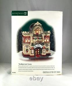 Dept 56 The MONTE CARLO CASINO 58925 CIC Limited Edition D56 Store Display