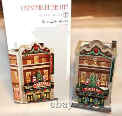 Dept 56 The Majestic Theatre 4050910 Christmas In The City CIC Village