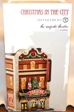 Dept 56 The Majestic Theatre 4050910 Christmas In The City CIC Village