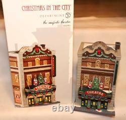 Dept 56 The Majestic Theatre 4050910 Christmas In The City CIC Village