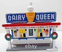 Dept 56 The Original Snow Village Dairy Queen Store #4044855 Old Store Stock