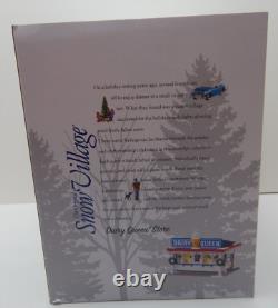 Dept 56 The Original Snow Village Dairy Queen Store #4044855 Old Store Stock