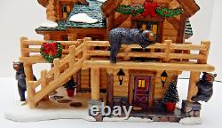 Dept 56 The Original Snow Village Jonathan the Bear Man's Carving Studio #55307