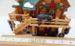 Dept 56 The Original Snow Village Jonathan the Bear Man's Carving Studio #55307