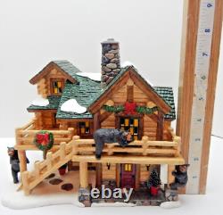 Dept 56 The Original Snow Village Jonathan the Bear Man's Carving Studio #55307