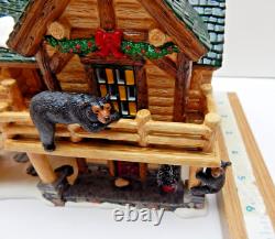 Dept 56 The Original Snow Village Jonathan the Bear Man's Carving Studio #55307