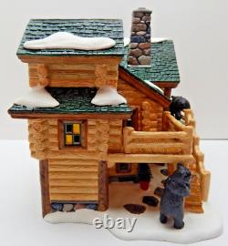 Dept 56 The Original Snow Village Jonathan the Bear Man's Carving Studio #55307