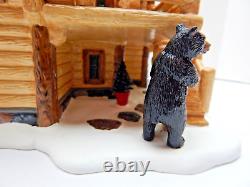Dept 56 The Original Snow Village Jonathan the Bear Man's Carving Studio #55307