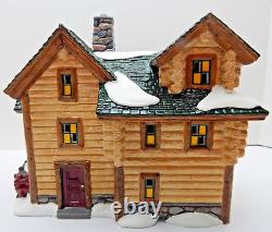 Dept 56 The Original Snow Village Jonathan the Bear Man's Carving Studio #55307