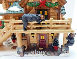 Dept 56 The Original Snow Village Jonathan the Bear Man's Carving Studio #55307