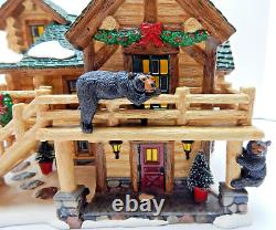 Dept 56 The Original Snow Village Jonathan the Bear Man's Carving Studio #55307