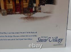 Dept 56 The Original Snow Village Jonathan the Bear Man's Carving Studio #55307