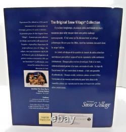 Dept 56 The Original Snow Village Jonathan the Bear Man's Carving Studio #55307