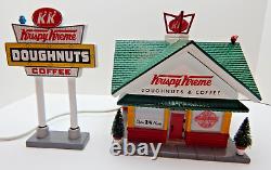 Dept 56 The Original Snow Village Krispy Kreme Doughnut Shop #55071 Nice! WithBox