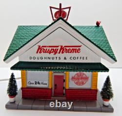 Dept 56 The Original Snow Village Krispy Kreme Doughnut Shop #55071 Nice! WithBox