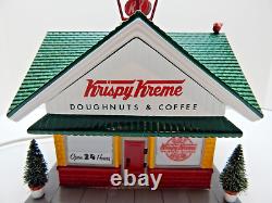 Dept 56 The Original Snow Village Krispy Kreme Doughnut Shop #55071 Nice! WithBox