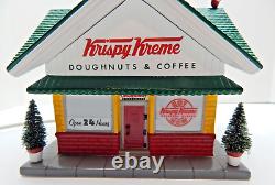 Dept 56 The Original Snow Village Krispy Kreme Doughnut Shop #55071 Nice! WithBox