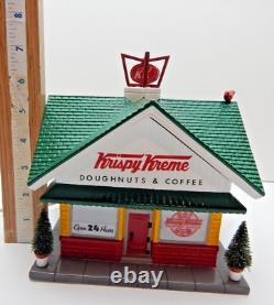 Dept 56 The Original Snow Village Krispy Kreme Doughnut Shop #55071 Nice! WithBox