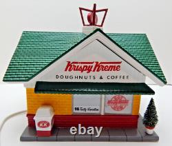 Dept 56 The Original Snow Village Krispy Kreme Doughnut Shop #55071 Nice! WithBox