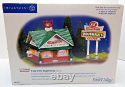 Dept 56 The Original Snow Village Krispy Kreme Doughnut Shop #55071 Nice! WithBox