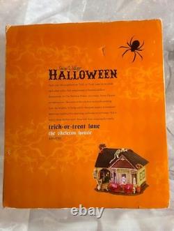 Dept 56 The Skeleton House RETIRED NEW WithDEFECT Halloween Village Trick-Or-Treat