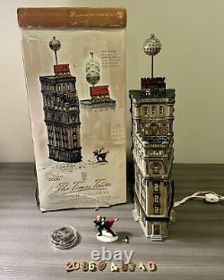 Dept 56 The Times Tower New Years Special Edition As Is Christmas in the City NY
