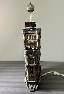 Dept 56 The Times Tower New Years Special Edition As Is Christmas in the City NY
