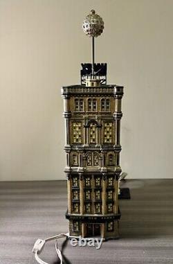 Dept 56 The Times Tower New Years Special Edition As Is Christmas in the City NY