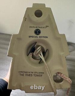 Dept 56 The Times Tower New Years Special Edition As Is Christmas in the City NY