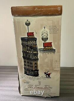 Dept 56 The Times Tower New Years Special Edition As Is Christmas in the City NY