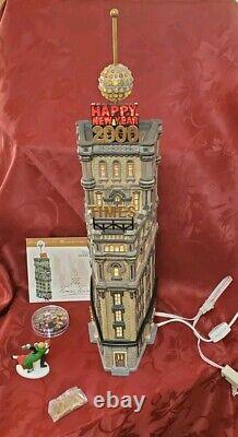 Dept 56 The Times Tower Times Square 2000 Gift Set With Original Box