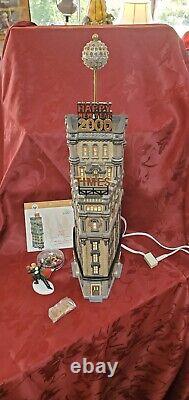 Dept 56 The Times Tower Times Square 2000 Gift Set With Original Box