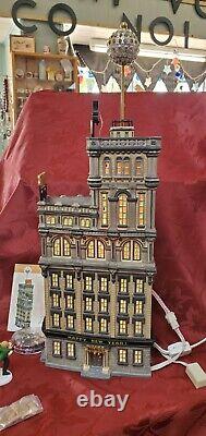 Dept 56 The Times Tower Times Square 2000 Gift Set With Original Box