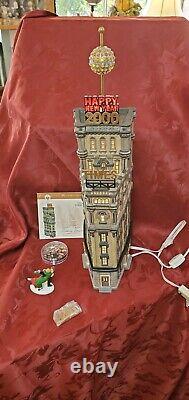 Dept 56 The Times Tower Times Square 2000 Gift Set With Original Box