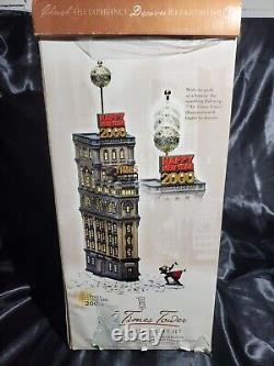 Dept 56 The Times Tower Times Square 2000 Special Edition #56.55510 Item#192