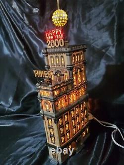 Dept 56 The Times Tower Times Square 2000 Special Edition #56.55510 Item#192