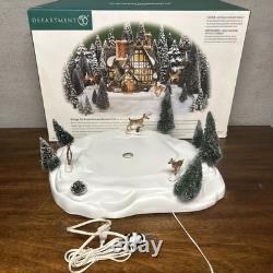 Dept 56 Through The Woods Animated Mountain Trail #52791 Christmas Village Acc