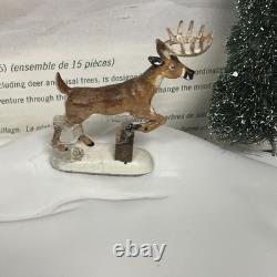 Dept 56 Through The Woods Animated Mountain Trail #52791 Christmas Village Acc