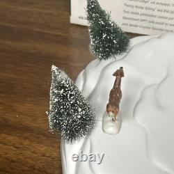 Dept 56 Through The Woods Animated Mountain Trail #52791 Christmas Village Acc