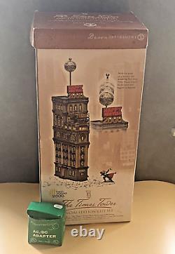 Dept 56 Times Tower Special Edition Original Box Has All Pieces Lights Work READ