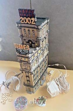 Dept 56 Times Tower Special Edition Original Box Has All Pieces Lights Work READ