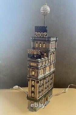 Dept 56 Times Tower Special Edition Original Box Has All Pieces Lights Work READ