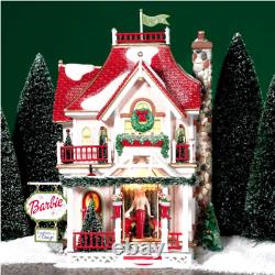 Dept 56 Valentine North Pole BARBIE BOUTIQUE Celebrate Love Fashion Mattel 56739