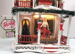 Dept 56 Valentine North Pole BARBIE BOUTIQUE Celebrate Love Fashion Mattel 56739