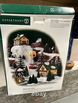 Dept 56 Village Animated GONDOLA Ski Lift 56.52511 BNIB